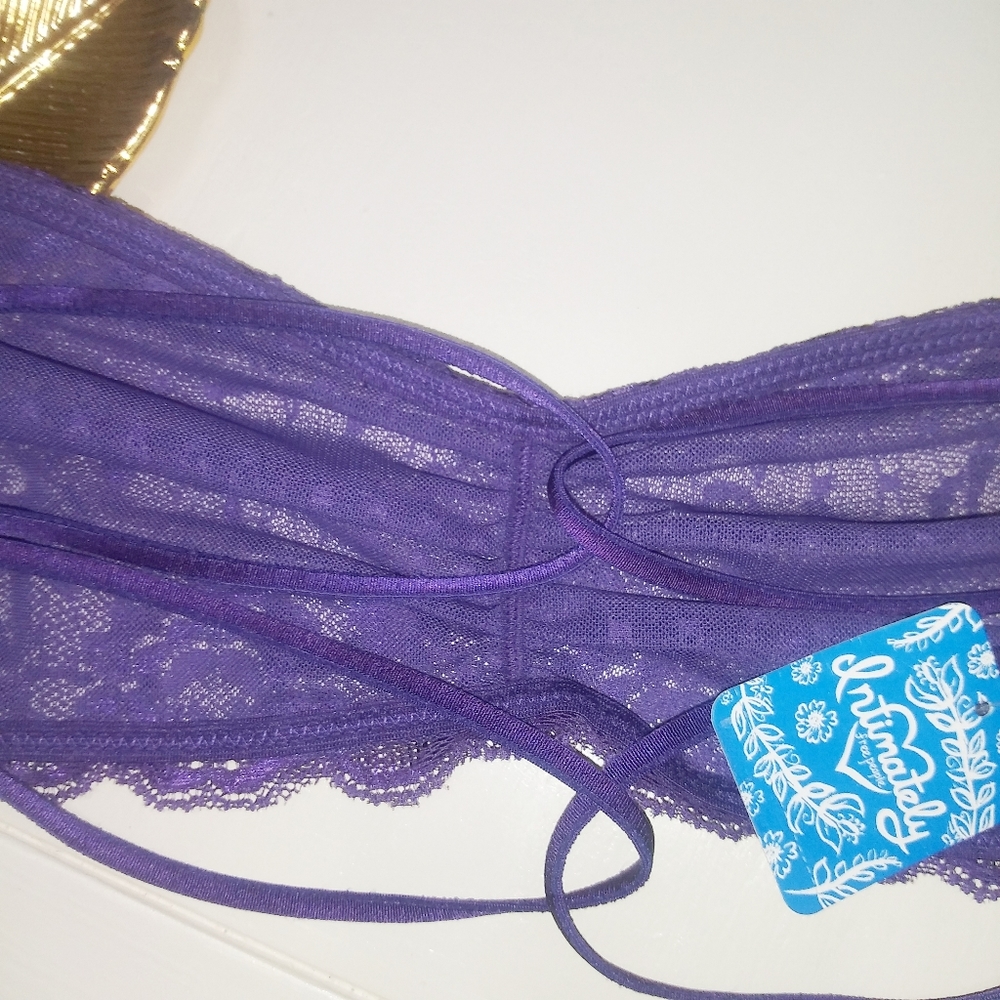 Free People Essential Lace Bandeau - Picture 4 of 6